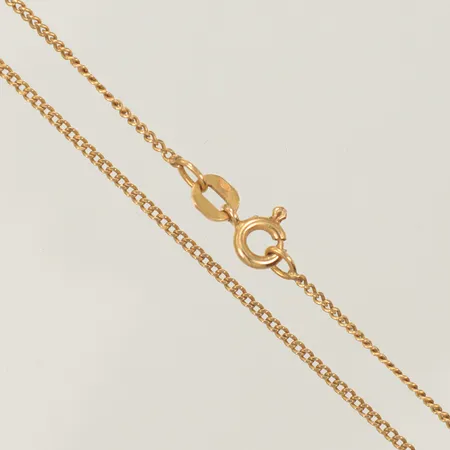 Kedja pansar 46cm, bredd 1,2mm Balestra defekt lås 18K Vikt: 2,5 g