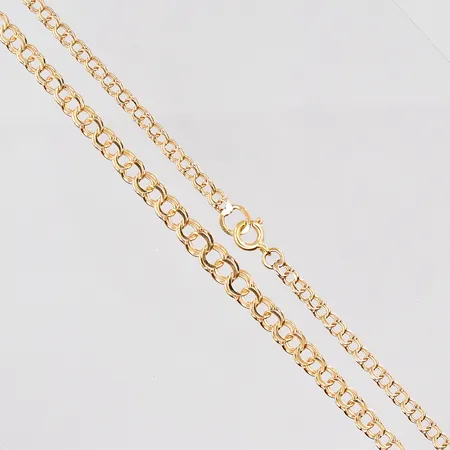 Collier Bismarck, 45cm, doserad bredd 3-5mm, 18K Vikt: 6,9 g