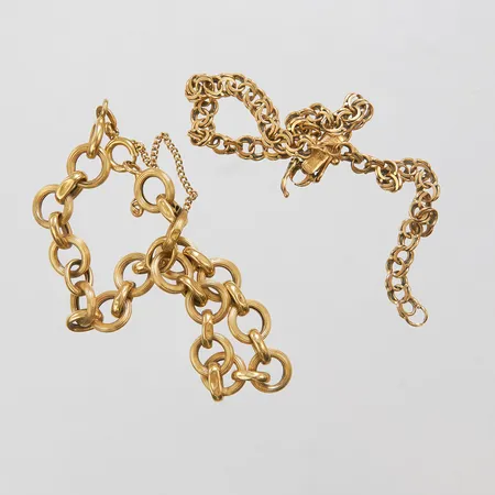 Diverse guld, trasigt, bucklor, 18K Vikt: 12,8 g