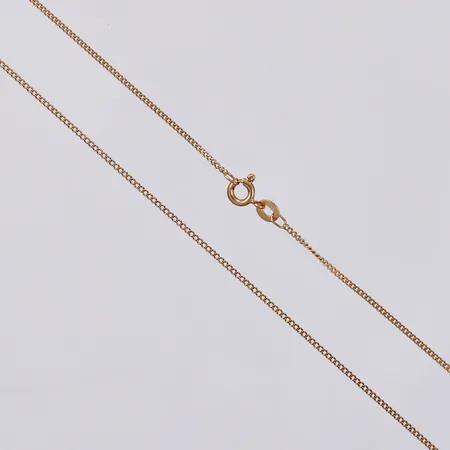 Kedja Pansar längd: ca 49cm bredd: ca 1mm 18K Vikt: 2,6 g