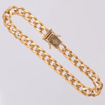 Armband Pansar ca 19cm, ca 6,5mm, Balestra, 18K Vikt: 22,2 g