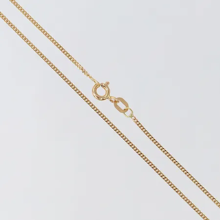 Kedja Pansar, längd 45cm, bredd ca 1mm, Guldfynd, 18K Vikt: 2,8 g