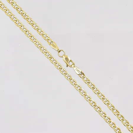 Kedja gles Pansar med stav, 46cm, bredd 2,9mm, 14K Vikt: 8,2 g