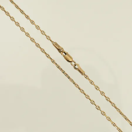 Halskedja ankar med stav 51 cm bredd 2mm, 14K Vikt: 4,9 g