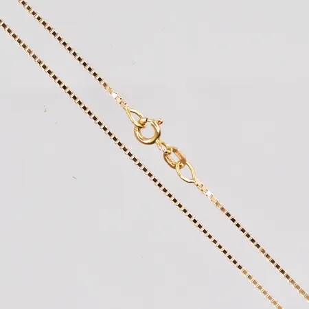 Kedja Venezia, 42cm, bredd 1mm, 18K Vikt: 4 g