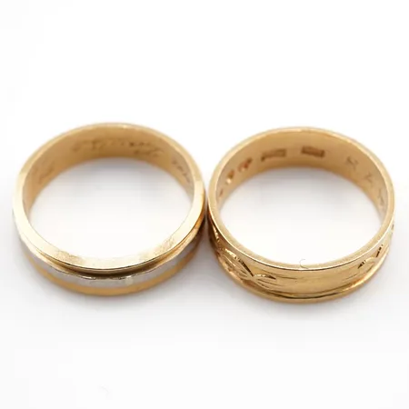 Diverse guld, 18k Vikt: 10 g