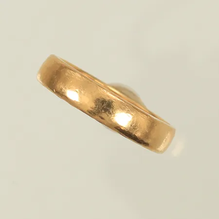 Ring stl 16¼ bredd 4mm, 18K Vikt: 4,3 g