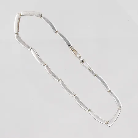Armband, 18,5cm, bredd 6mm, GHA, silver 925/1000 Vikt: 22,1 g