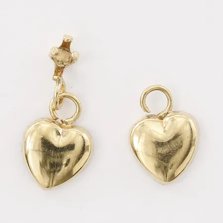 Diverse guld, saknar sten, saknar snurrebuss, defekt, 18K guld Vikt: 0,3 g