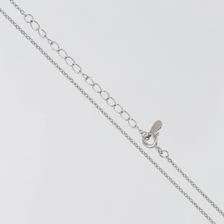 Kedja Ankar, längd 40-45cm, bredd 0,9mm, Silver 925/1000.  Vikt: 1,4 g