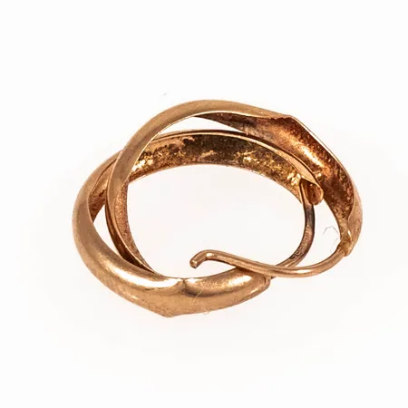 Defekt guld i 14K. Vikt: 0,4g.