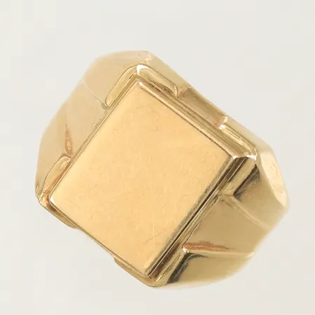 Klackring stl 21 bredd 5,5-17mm repig 14K  Vikt: 7,9 g