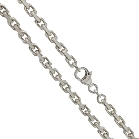 Halskedja Ankarlänk, silver 925/1000, längd 50 cm, bredd 4 mm, tillverkarstämpel FBM Vikt: 29,5 g