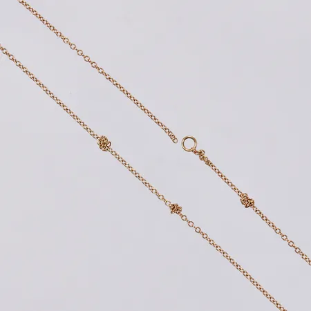 Kedja trasig/saknar lås 18K Vikt: 1,4 g