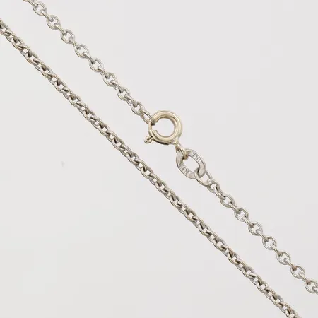 Kedja Ankar, längd: 51,5cm, bredd: 2mm, 18K vitguld Vikt: 6,3 g