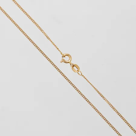 Kedja Pansar, längd: 43,2cm, bredd: 1,2mm, GHA, 18K Vikt: 2,4 g