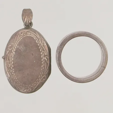 Diverse silversmycken, defekt, 830/1000 Silver 14,4g.