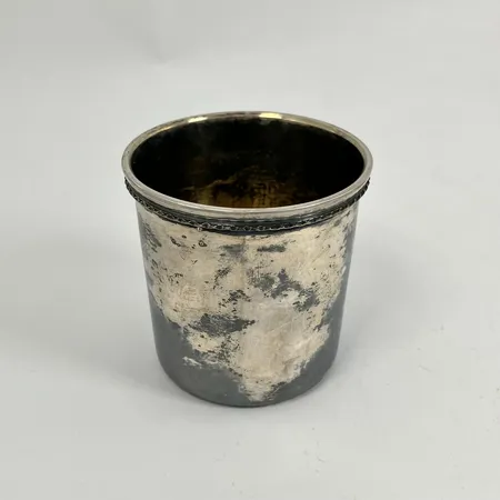Bägare Ø5,9cm, höjd 5,7cm, GAB år 1960, 830/1000 silver, Vikt: 56,6 g