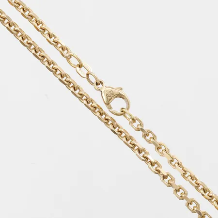 Kedja, Ankar, Balestra, Italien, längd 49cm, bredd 3mm, 18K guld. Vikt: 19,1 g