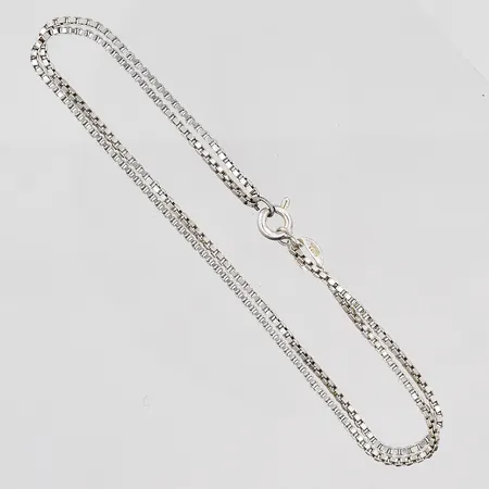 Armband Venezia, 20cm, bredd 1,5mm, tvåradig, silver 925/1000 Vikt: 3,8 g