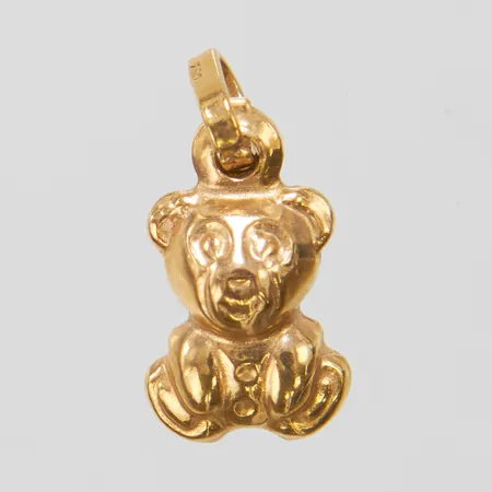 Hänge nalle, 14,5x6,9mm, Vikt: 0,5 g