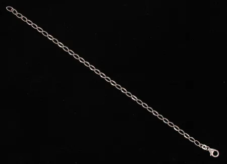 Ranneketju, pituus 210mm, 925, paino 3,4g Paino: 3,4 g