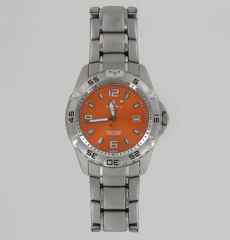 Miesten teräsrannekello Festina, kaiverrus: Jokerit B SM III 2005, Water Resist 100M/330ft, nro:16169B, taulun Ø 43mm, hihnan pituus 180mm, paristo loppunut.