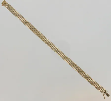 Ranneketju, viallinen, pituus 20cm, 585, paino 8,3g Paino: 8,3 g