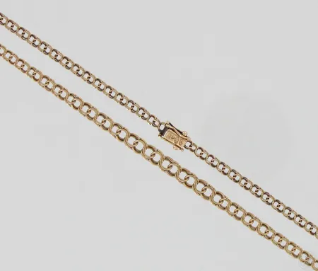 Bismark-kaulaketju, pituus 46cm, 585, paino 8,0g Paino: 8   g