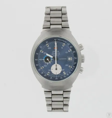 Miesten teräsrannekello Omega Speedmaster Professional Mark III Automatic, 22 Jewels, ref.nr. 176.002, ID nro 34256679, taulun Ø 43mm ja hihnan (1162/172) pituus 170mm.