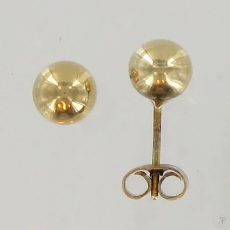Korvanapit, Ø 6mm, toinen lukko puuttuu, 585, paino 0,6g Paino: 0,6 g