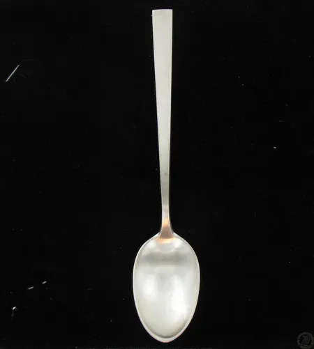 Ruokalusikka, Birgitta, sign.BG, 925, paino 37,1g Paino: 37,1 g