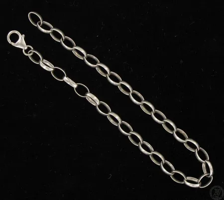 Ranneketju, pituus 210mm, 925, paino 5,4g Paino: 5,4 g