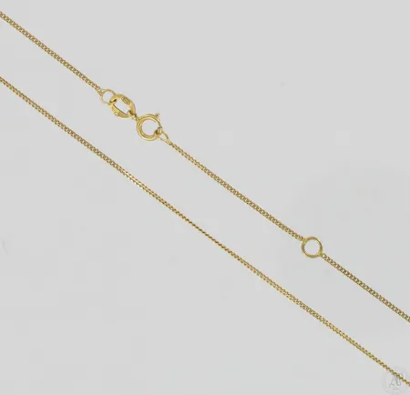 Panssarikaulaketju, pituus 45cm, 585, paino 1,2g Paino: 1,2 g