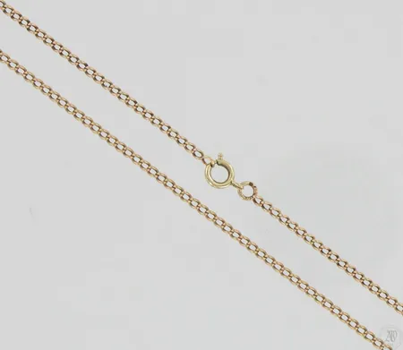 Kaulaketju, pituus 49,5cm, 585, paino 5,6g Paino: 5,6 g