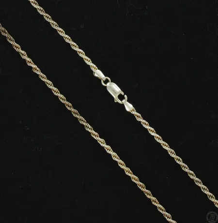 Cordellkaulaketju, pituus 50cm, 925, paino 9,7g Paino: 9,7 g