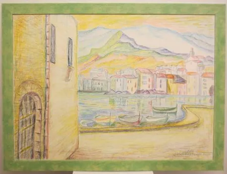 Piirros, signeeraus Juha Väätäinen 2004, koko 79x99cm. Nouto ainoastaan myymälästä.
