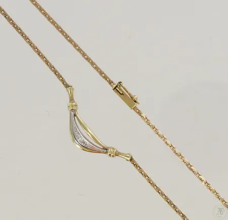 Kivikaulakoru, pituus 43cm, 585br, paino 6,5g Paino: 6,5 g