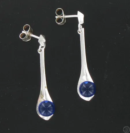 Kivikorvakorut, Kalevala Koru, Meri, korkeus 40mm, 925br, paino 5,6g Paino: 5,6 g