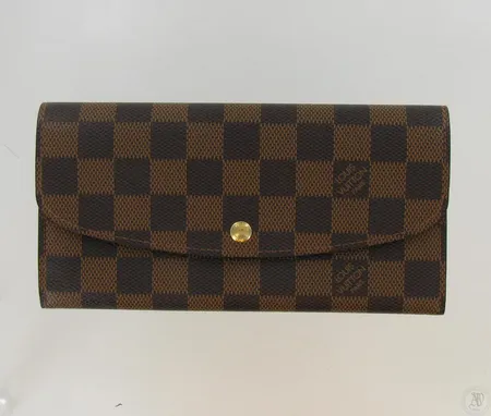 Lompakko Louis Vuitton PF.Emelie Monogram M60137, kuittikopio ja säilytyslaatikko.