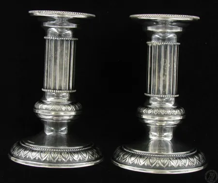 Kynttilänjalat, korkeus 120mm, 830br, paino 278,4g Paino: 278,4 g