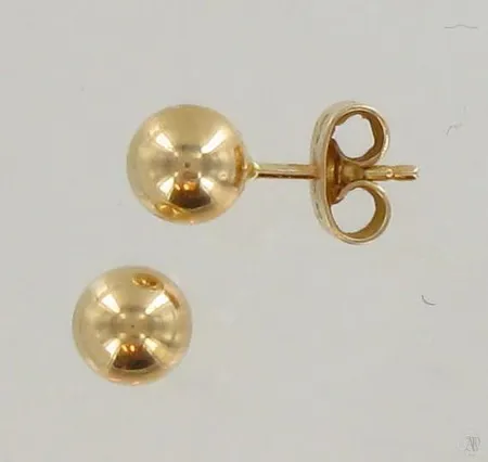 Korvakorut, Ø 6mm, 585, paino 0,9g Paino: 0,9 g