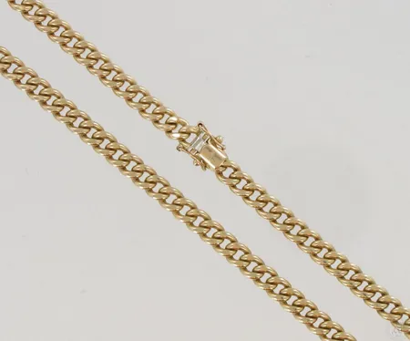 Panssarikaulaketju, ontto, pituus 52cm, 585, paino 23,3g Paino: 23,3 g