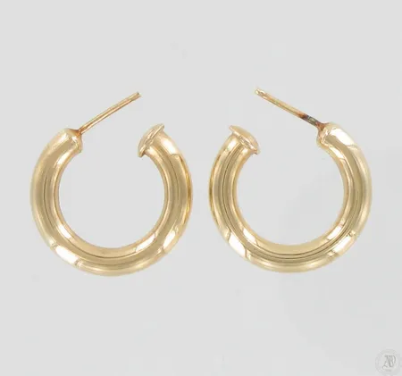 Korvarenkaat, Ø 20mm, taustat puuttuu, 585, paino 3,3g Paino: 3,3 g