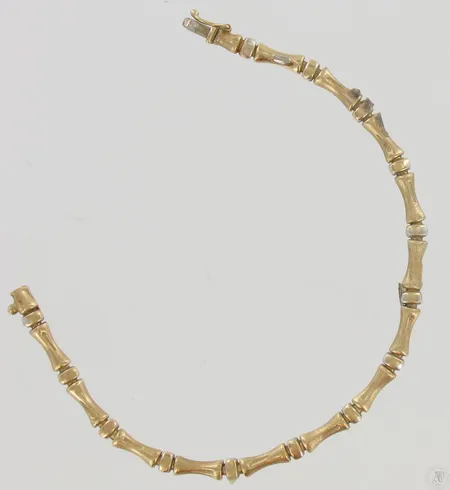 Viallinen ranneketju, 585, paino 6,9g Paino: 6,9 g