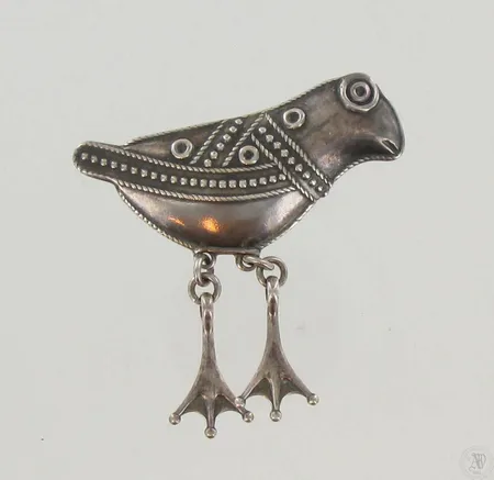 Rintakoru Kalevala Koru Hattulan Lintu, leveys 55mm, 925, paino 9,8g Paino: 9,8 g