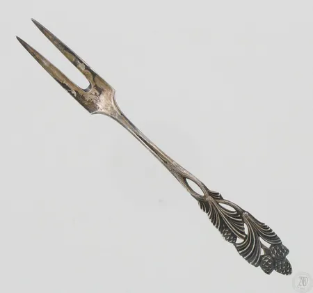 Asettihaarukka, pituus 120mm, 813, paino 10,2g Paino: 10,2 g