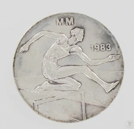 Juhlaraha, Yleisurheilun ensimmäiset MM-kilpailut, Helsinki 1983, 50mk, 500, paino 21,9g Paino: 21,9 g