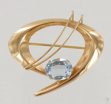 Kivirintaneula, leveys 36mm, 585br, paino 3,0g Paino: 3   g