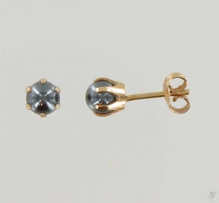 Hematiittikorvakorut, Ø 5mm, 585, paino 1,0g Paino: 1   g